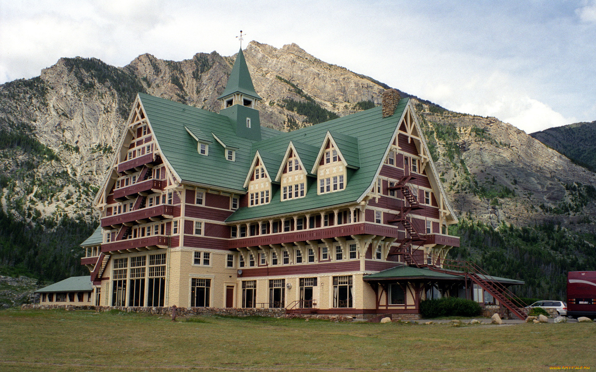 waterton, lakes, national, park, canada, prince, of, wales, hotel, , , , , 